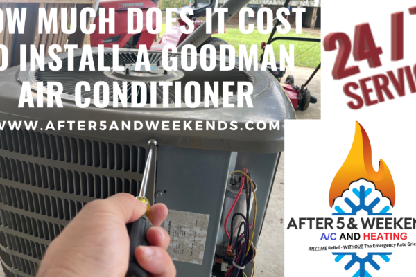 Unveiling Efficiency: The Goodman 3 Ton AC Unit